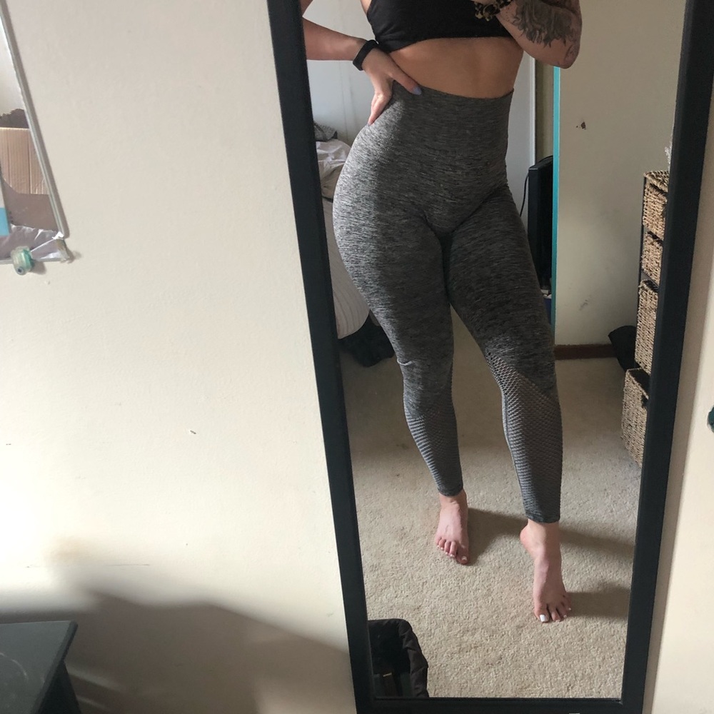 Grey leggings